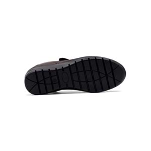 VOYAGER 7666 KADIN HAKİKİ DERİ COMFORT AYAKKABI - KAHVERENGİ - 41