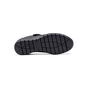 VOYAGER 7666 KADIN HAKİKİ DERİ COMFORT AYAKKABI - SİYAH - 40