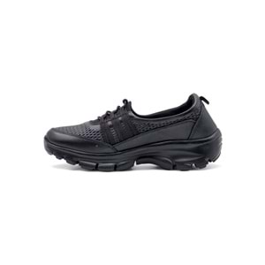 VOYAGER 8278 KADIN HAKİKİ DERİ COMFORT AYAKKABI - SİYAH - 40