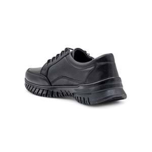VOYAGER 9404 KADIN HAKİKİ DERİ COMFORT AYAKKABI - SİYAH - 40