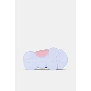 VİCCO GUM KIZ BEBEK IŞIKLI SPOR AYAKKABI - GRİ-PEMBE - 22