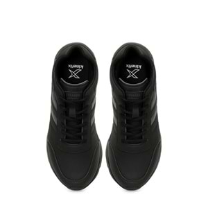 KİNETİX LESCAR II PU 5PR ERKEK SNEAKER - SİYAH - 40