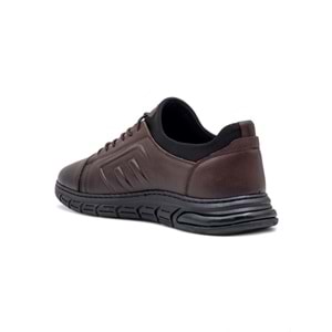 VOYAGER M271-1 ERKEK HAKİKİ DERİ SPOR AYAKKABI - KAHVERENGİ - 40