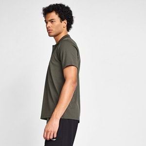 LESCON 25S-1297-25N ERKEK KISA KOL POLO TİŞÖRT - HAKİ - M