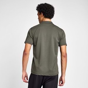 LESCON 25S-1297-25N ERKEK KISA KOL POLO TİŞÖRT - HAKİ - M