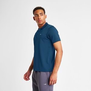 LESCON 25S-1297-25N ERKEK KISA KOL POLO TİŞÖRT - KOZMİK SAFİR - L