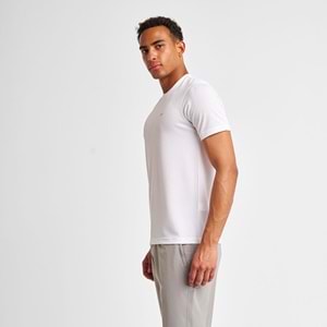 LESCON 25S-1298-25N ERKEK KISA KOL TİŞÖRT - BEYAZ - L