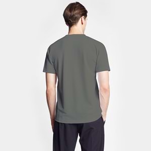 LESCON 25S-1298-25N ERKEK KISA KOL TİŞÖRT - HAKİ - L