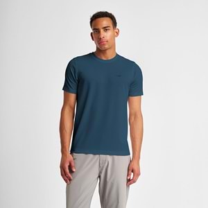 LESCON 25S-1298-25N ERKEK KISA KOL TİŞÖRT - KOZMİK SAFİR - L