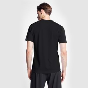 LESCON 25S-1298-25N ERKEK KISA KOL TİŞÖRT - SİYAH - L