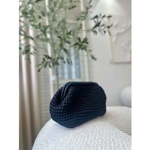 blancaston Hasır El Örgüsü Clutch Çanta