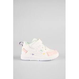 VİCCO NİTA KIZ BEBEK SNEAKER BOT - BEYAZ-PEMBE - 22