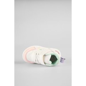 VİCCO NİTA KIZ BEBEK SNEAKER BOT - BEYAZ-PEMBE - 22