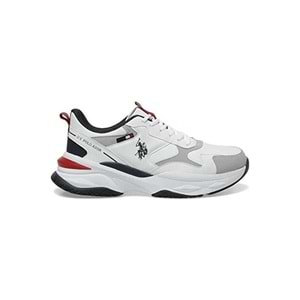 U.S. POLO ASSN. SOLIDAR 5PR ERKEK SNEAKER - BEYAZ - 40