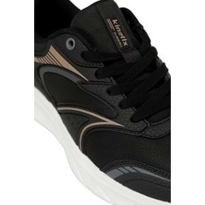 KİNETİX QUICK RUN PU W 5PR KADIN KOŞU AYAKKABISI - SİYAH - 40
