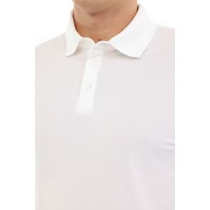 KİNETİX MB SN329 UKOL POLO 5PR ERKEK UZUN KOL POLO TİŞÖRT - BEYAZ - L