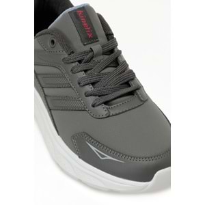 KİNETİX RIVAL PU W 5PR KADIN KOŞU AYAKKABISI - GRİ - 40