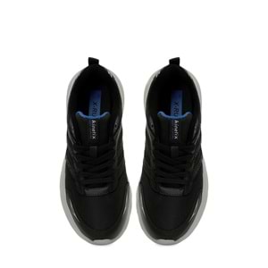 KİNETİX RIVAL PU 5PR UNİSEX KOŞU AYAKKABISI - SİYAH - 40