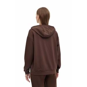 LUMBERJACK WB CARLA-H GINSEN 5PR KADIN EŞOFMAN ÜSTÜ - KAHVERENGİ - XS