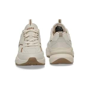 U.S. POLO ASSN. ISABELLA 5PR UNİSEX SNEAKER - BEJ - 40