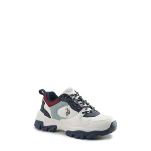 U.S. POLO ASSN. TRACKY 5PR KADIN SPOR AYAKKABI - BEYAZ-MAVİ - 40