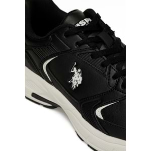 U.S. POLO ASSN. FELIX WMN 5PR KADIN SNEAKER - SİYAH - 40
