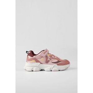 VİCCO WİLD KIZ ÇOCUK SPOR AYAKKABI - PUDRA - 30