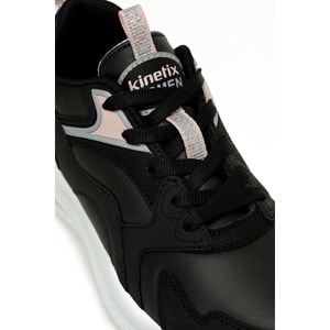 KİNETİX LENKA PU W 5PR KADIN KOŞU AYAKKABISI - SİYAH - 40