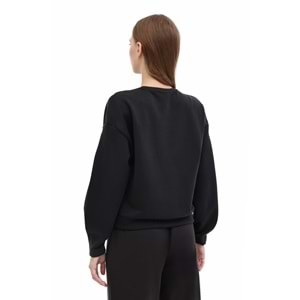 LUMBERJACK WL 16ROYAL-K 5PR KADIN SWEATSHİRT - SİYAH - M