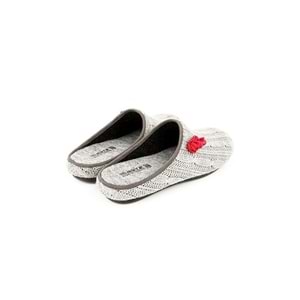 Muya Melody Anatomik Taban Kadın Ev Terliği - Gri - 40