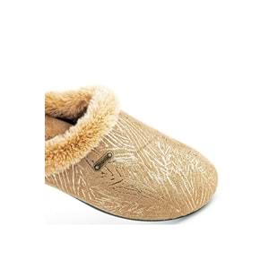 Muya Jariri Anatomik Taban Kadın Ev Terliği - Bej - 36