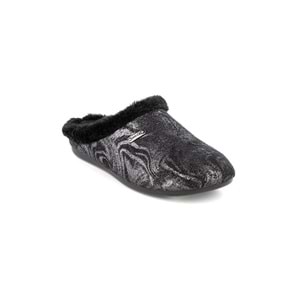 Muya Jariri Anatomik Taban Kadın Ev Terliği - Siyah - 40