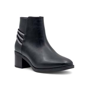 PANDORA MODA K25.101.144 CİLT KADIN BOT - SİYAH - 36