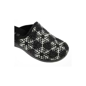 Muya Comma Anatomik Taban Kadın Ev Terliği - Siyah - 40