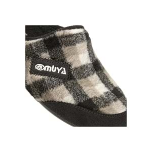 Muya Merida Anatomik Taban Unisex Ev Terliği - Siyah - 40