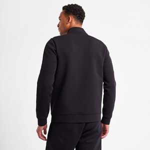 LESCON 25N-1141 ERKEK FERMUARLI SWEATSHİRT - SİYAH - L