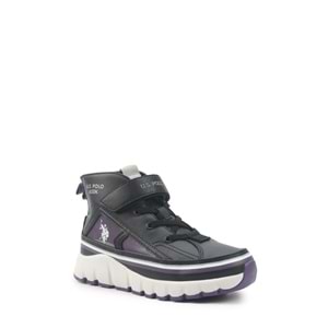U.S. POLO ASSN. KELTES JR 5PR KIZ ÇOCUK SNEAKER BOT - SİYAH - 31