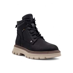 VOYAGER M368 ERKEK HAKİKİ DERİ BOT - NUBUK SİYAH - 40