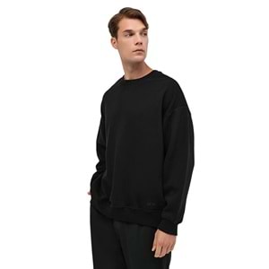 LUMBERJACK MB ROS 16HS108 5PR ERKEK SWEATSHİRT - SİYAH - L