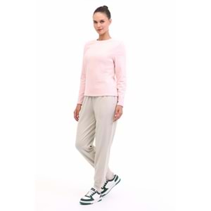 KİNETİX WB 7 BEYZA POLAR 5PR KADIN POLAR SWEATSHİRT - A.PEMBE - L