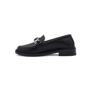 SU&NAZ TOKA DETAYLI KADIN LOAFER - SİYAH - 40