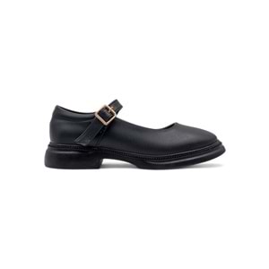SHOES 0466 OXFORD KADIN AYAKKABI - SİYAH - 40