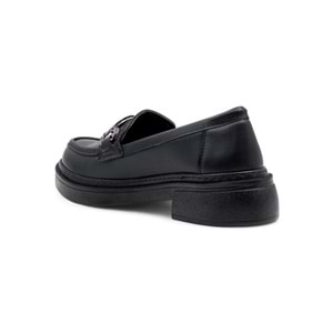 WISSENTE 1823 TOKA DETAYLI KADIN LOAFER - SİYAH - 36