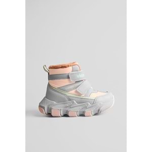 VİCCO FON KIZ ÇOCUK KÜRKLÜ BOT - PUDRA - 31