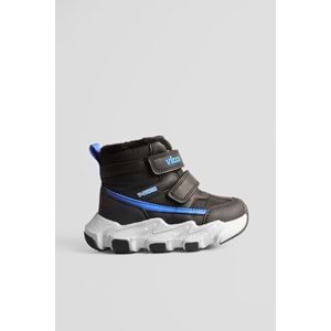 VİCCO FON ERKEK ÇOCUK KÜRKLÜ BOT - SAKS-MAVİ - 31