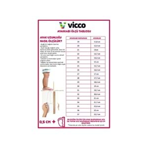 VİCCO HEEL SU İTİCİ ÇOCUK SNEAKER BOT - PUDRA - 35