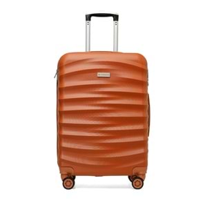 LUMBERJACK NEWYORK-B ABS 5PR BÜYÜK BOY VALİZ - KİREMİT - STD