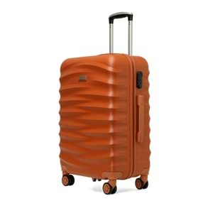 LUMBERJACK NEWYORK-B ABS 5PR BÜYÜK BOY VALİZ - KİREMİT - STD