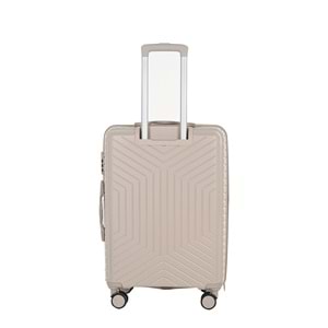 LUMBERJACK PARIS-B PP 5PR BÜYÜK BOY VALİZ - BEJ - STD