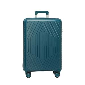 LUMBERJACK PARIS-B PP 5PR BÜYÜK BOY VALİZ - PETROL - STD